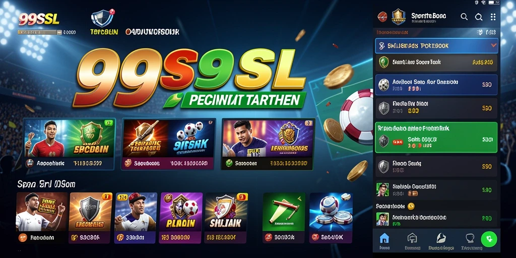Tampilan menarik dari gameplay 99SL dengan berbagai pilihan taruhan.