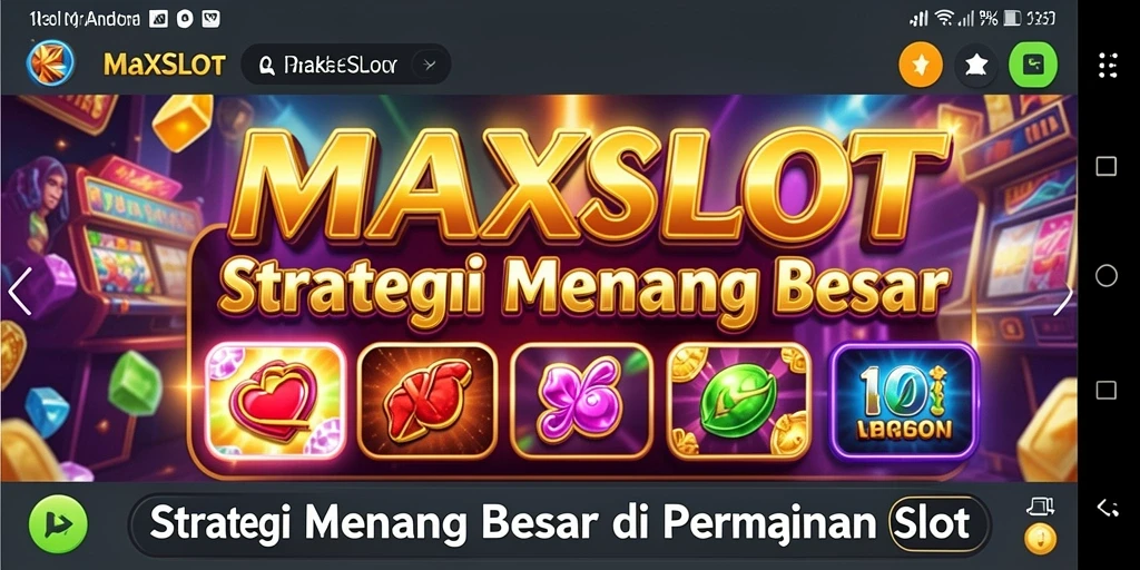 Screenshot gameplay MAXSLOT menampilkan strategi mendalam dan tantangan menarik.
