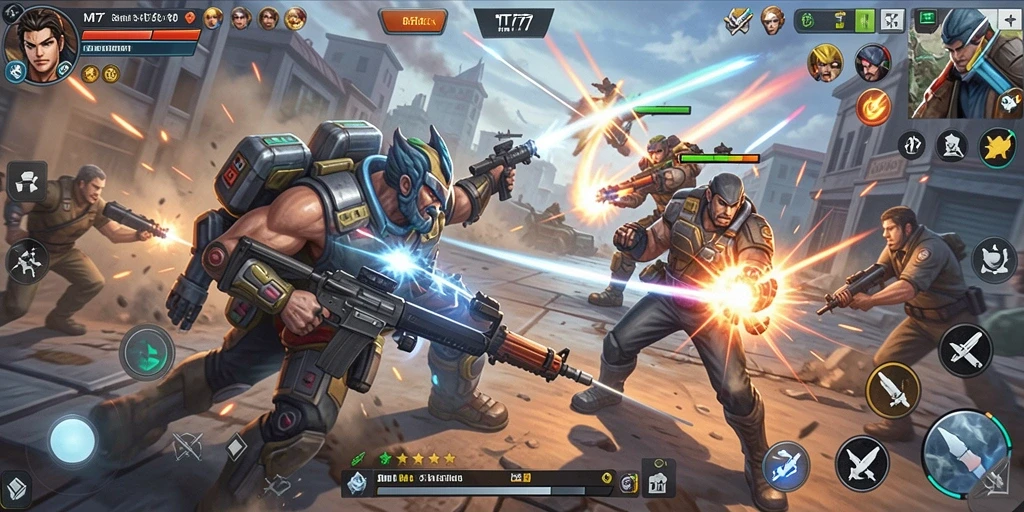Gameplay MT777 yang penuh aksi dan tantangan seru.