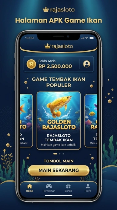 Tampilan antarmuka rajasloto yang user-friendly.